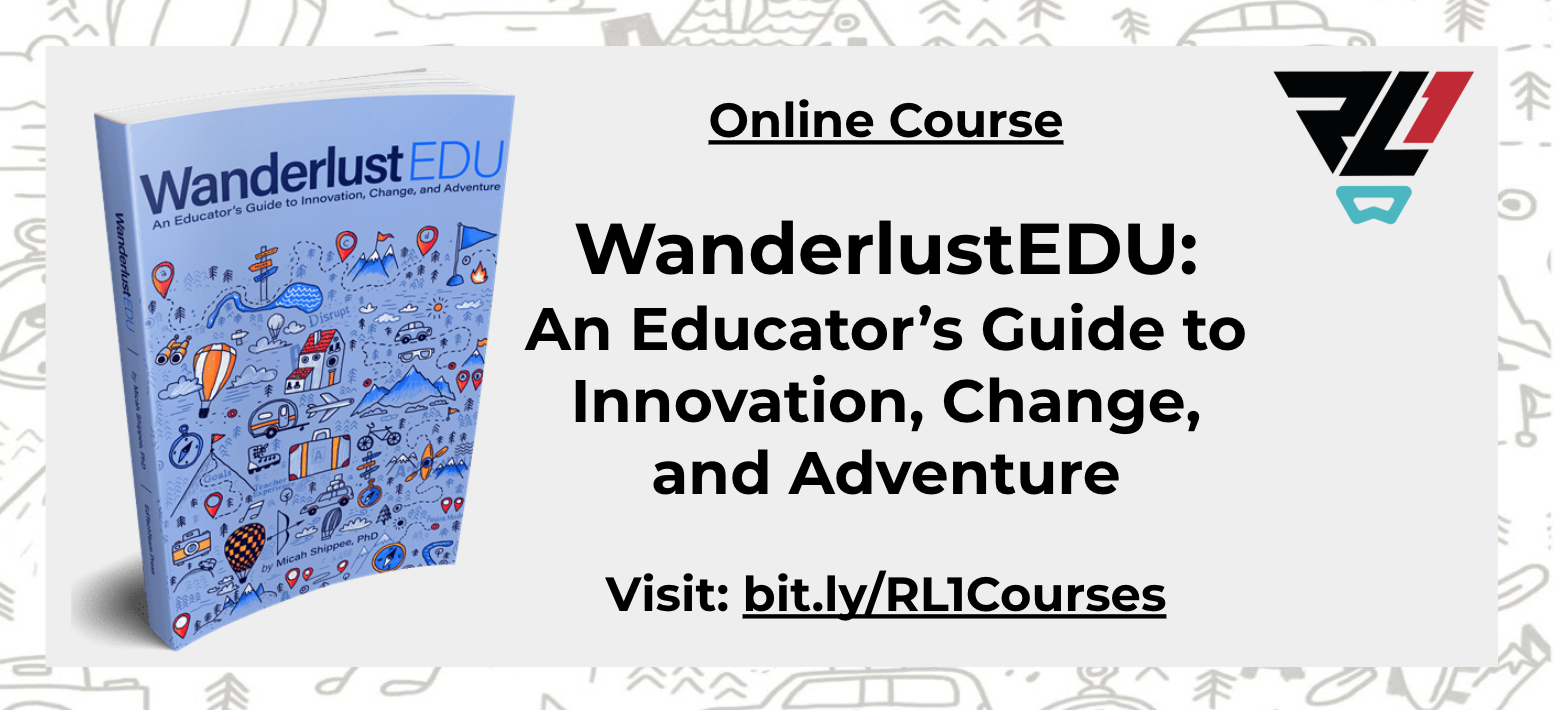 Earn Graduate Course Credit while reading #WanderlustEDU  #edchat #education #ReadyLearnerOne